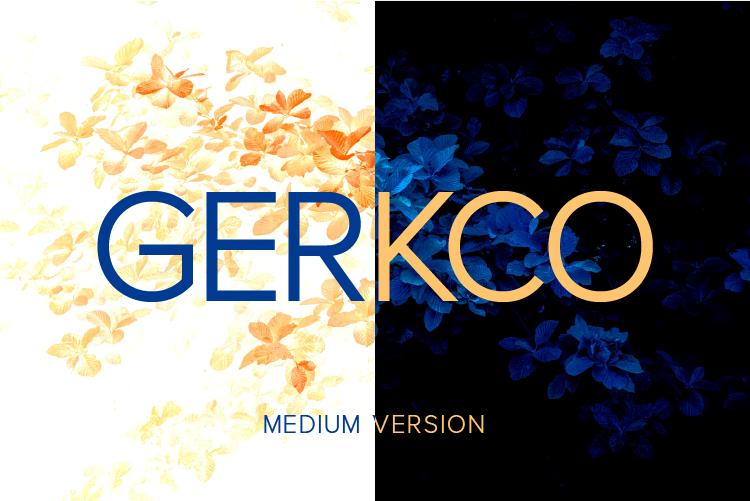 Gerkco Medium Font