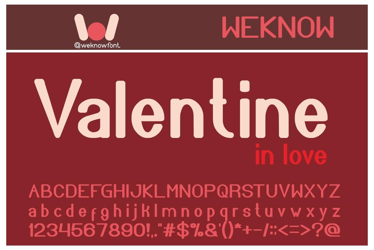 Valentine in Love Font
