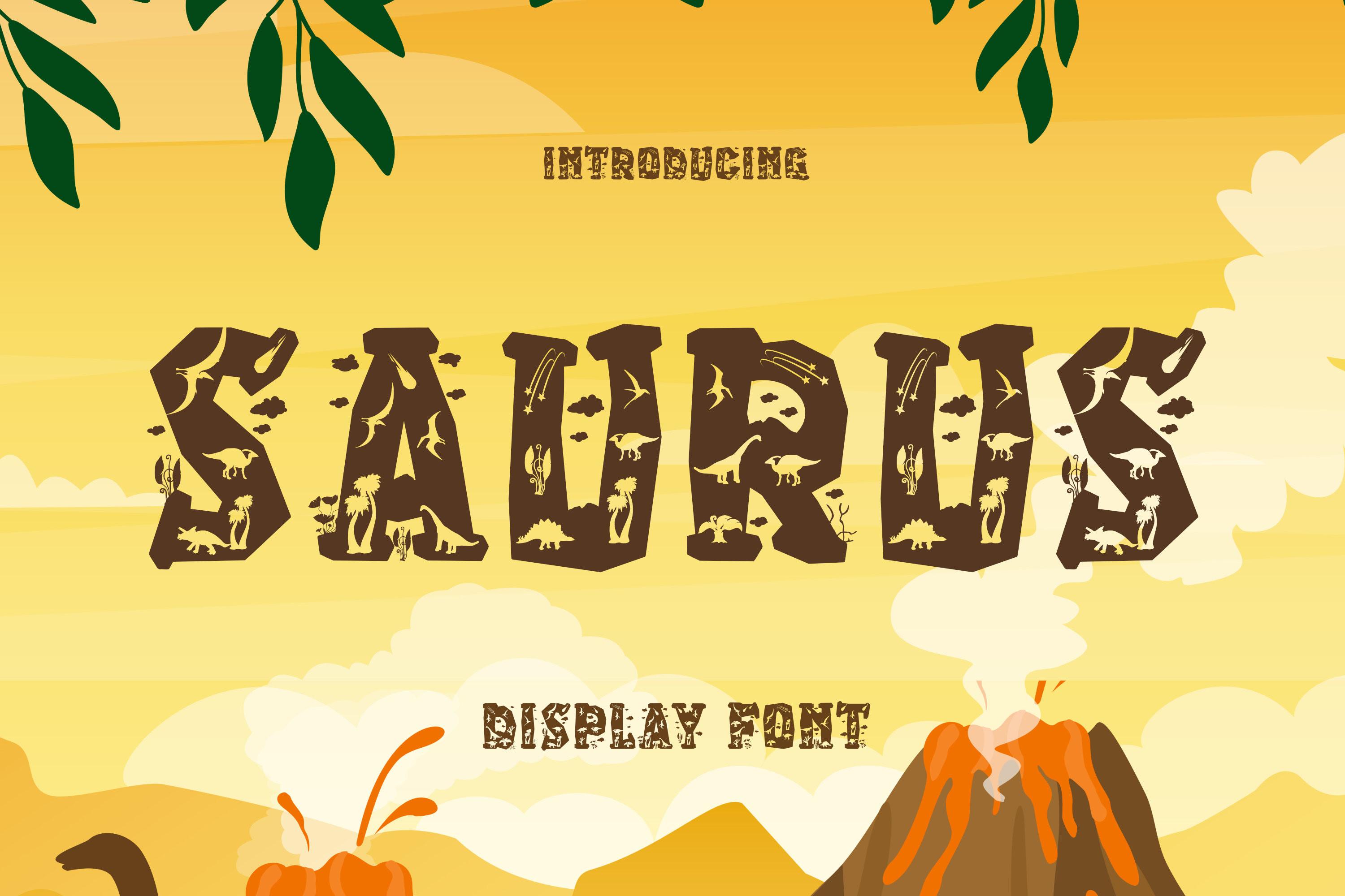 Saurus Font