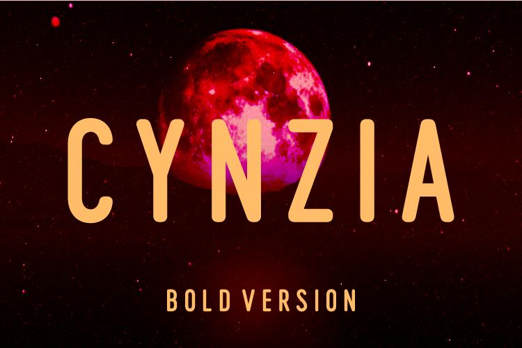 Cynzia Bold Font