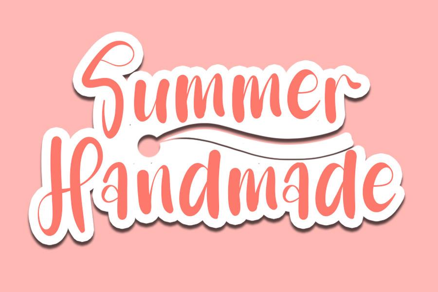 Summer Handmade Font