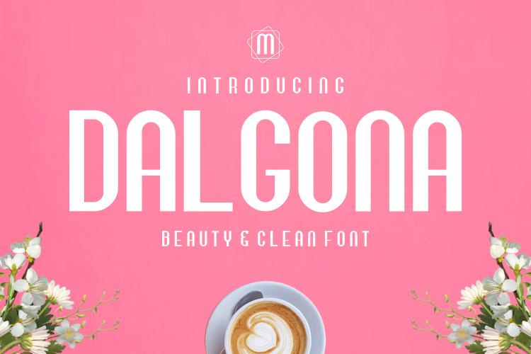 Dalgona Font