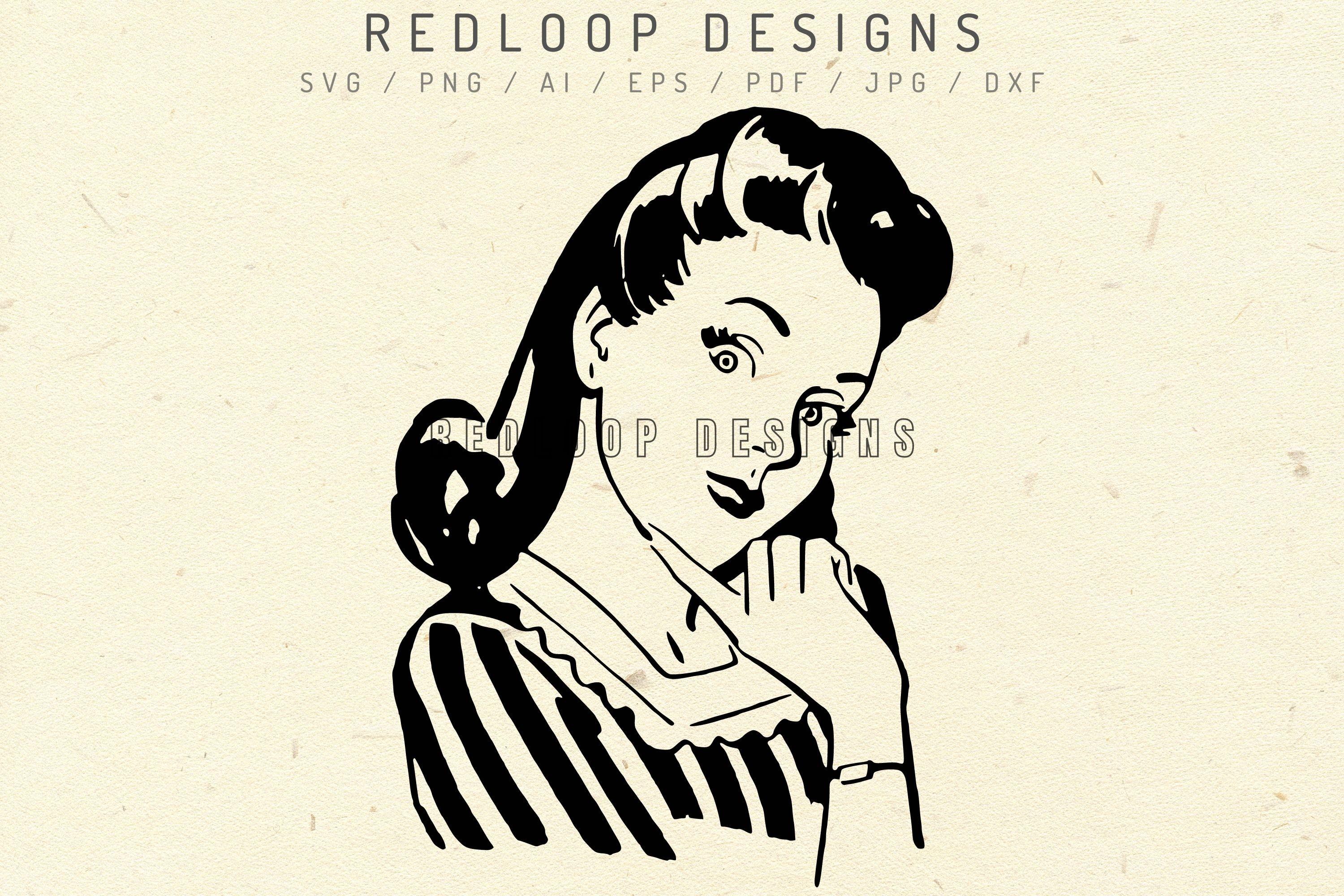 Retro Woman Housewife