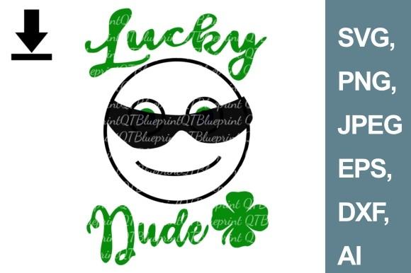 Lucky Dude Mister Lucky St Patrick SVG