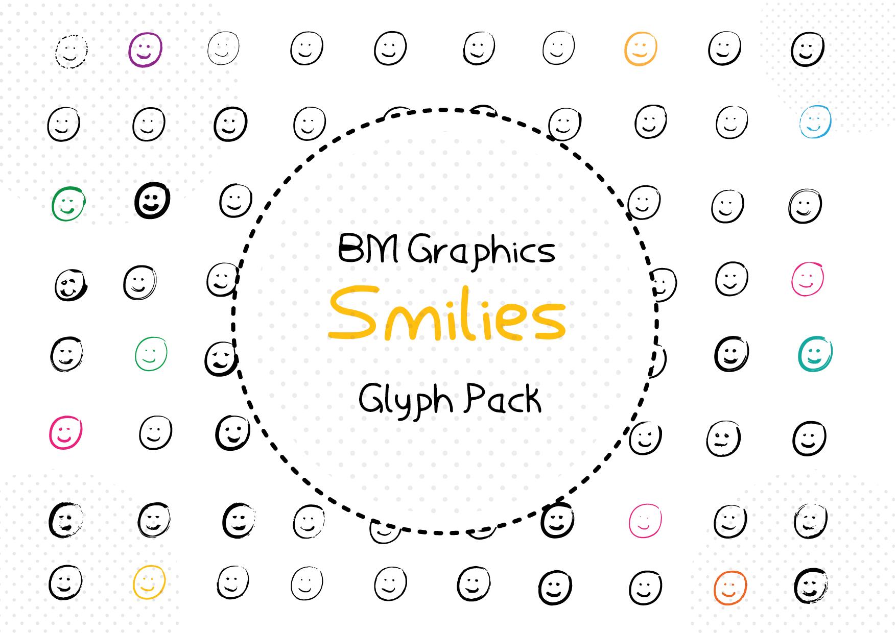 BM Graphics - Smilies Font