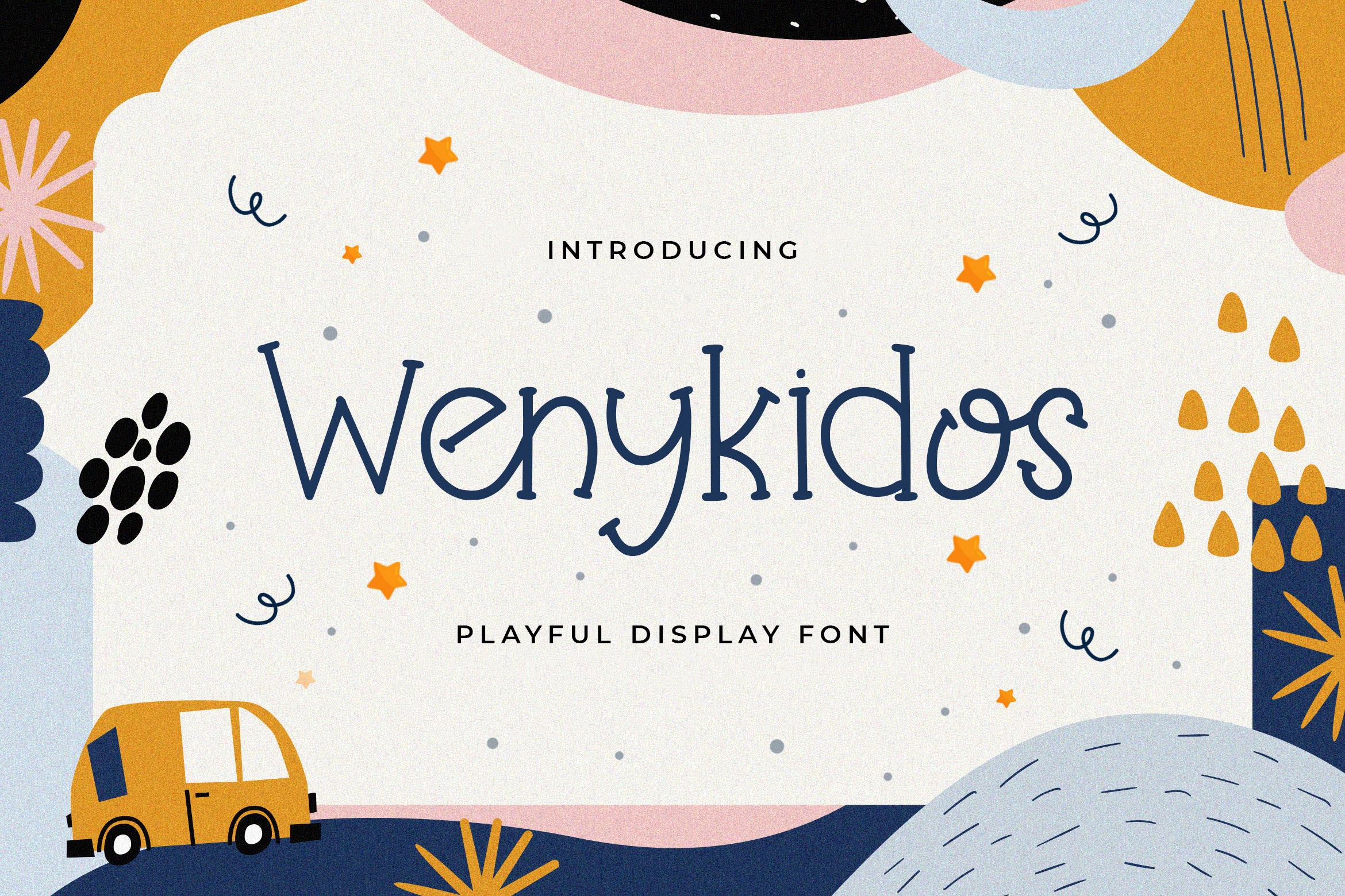 Wenykidos Font