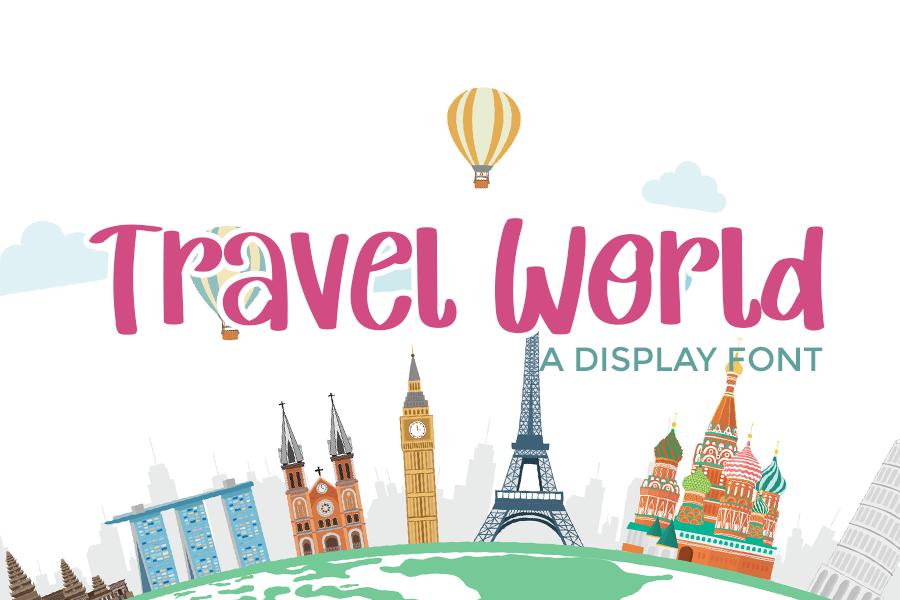Travel World Font