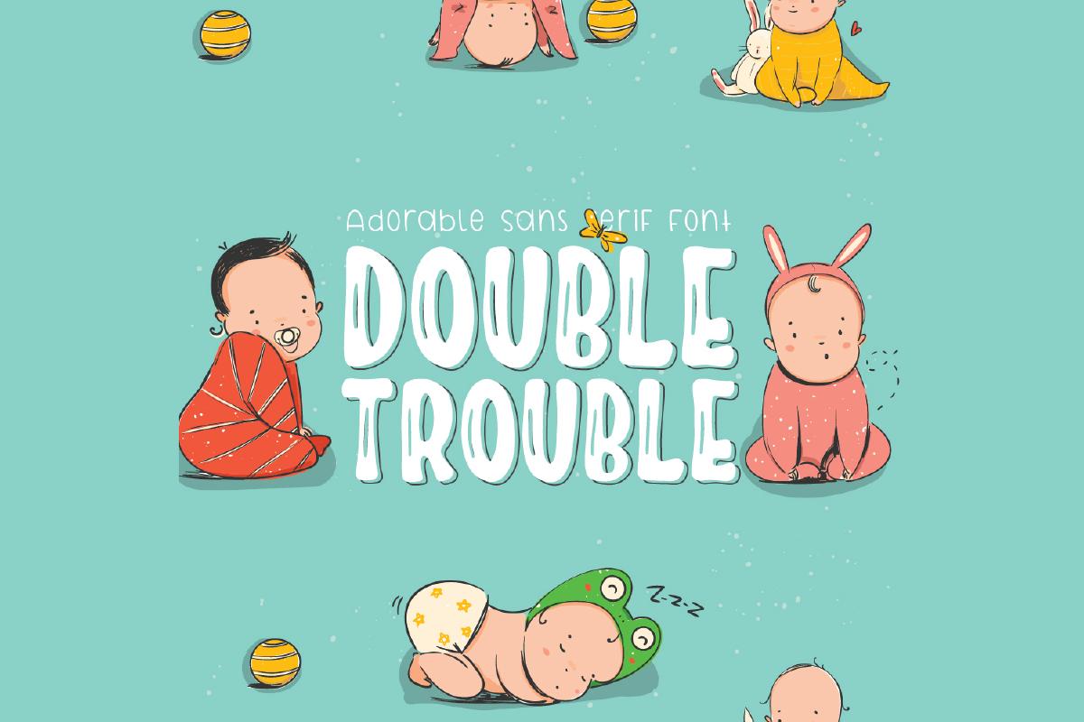 Double Trouble Font