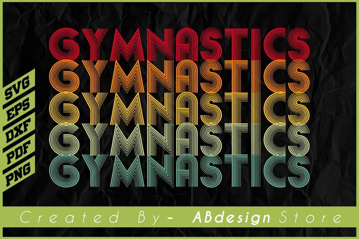 Gymnastics Retro Design