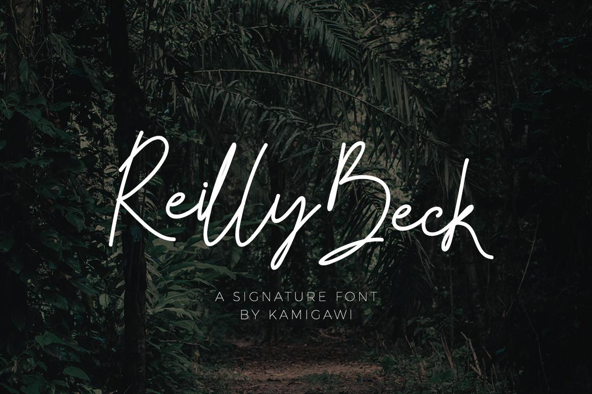 Reilly Beck Font