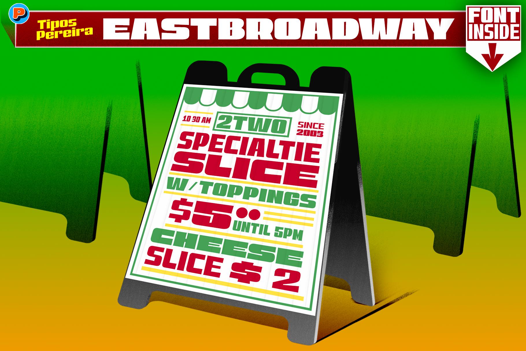 East Broadway Font