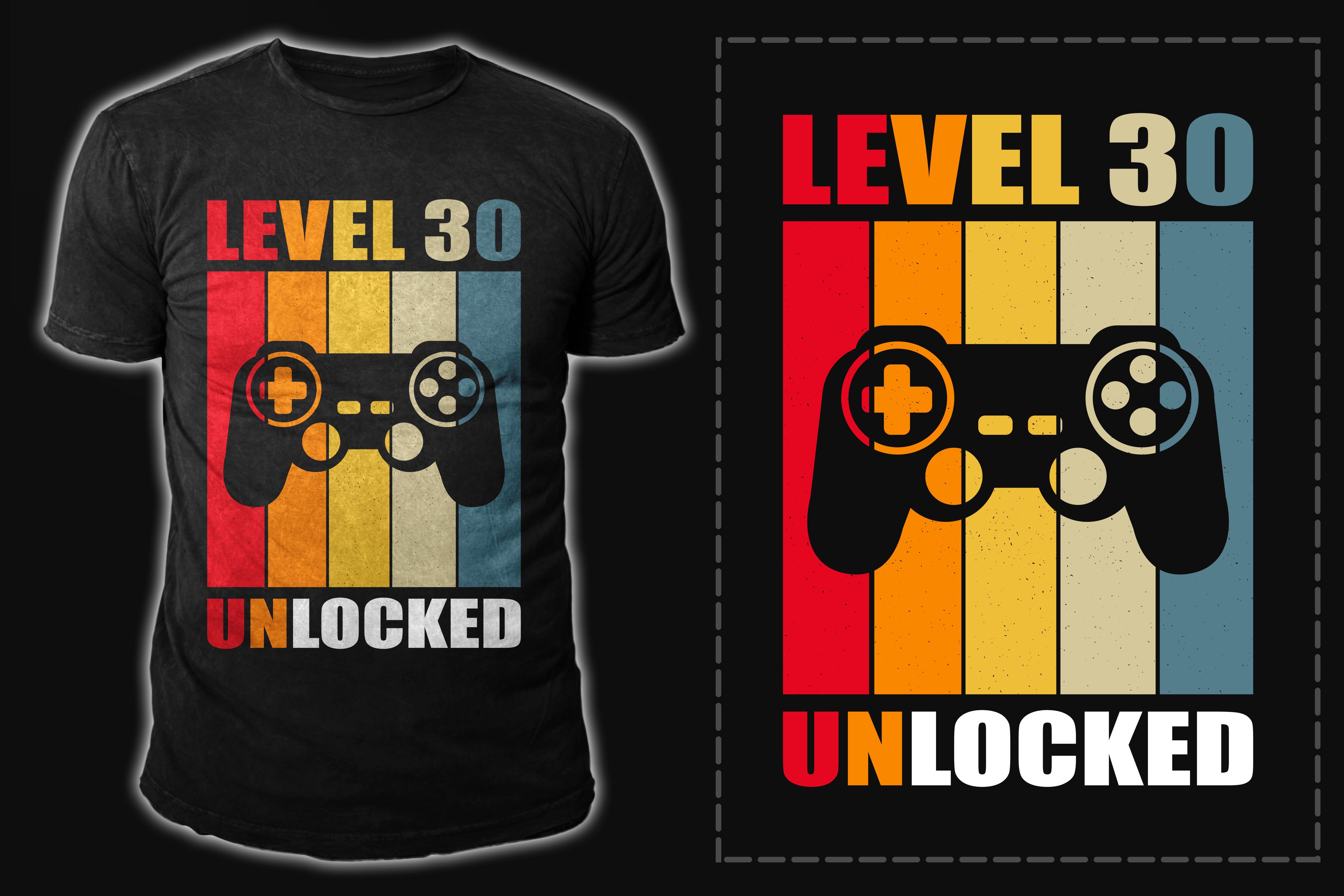 Gamer T-shirt Design Vector Graphic