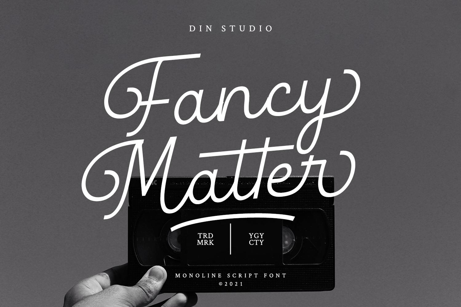 Fancy Matter Font