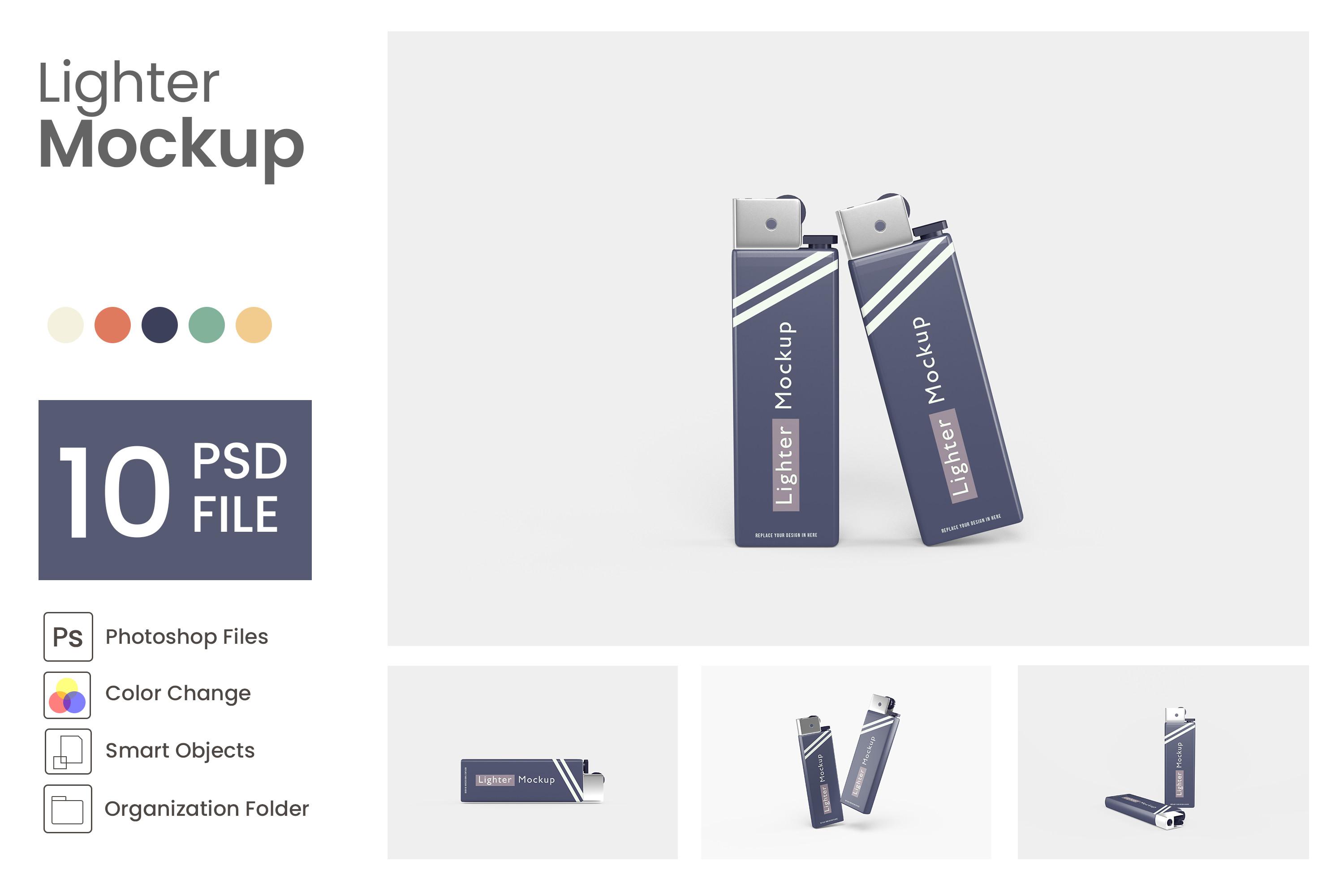 Lighter Mockup