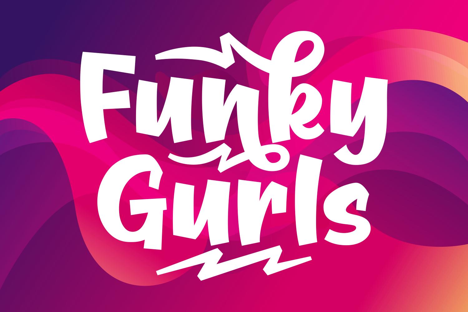 Funky Gurls Font
