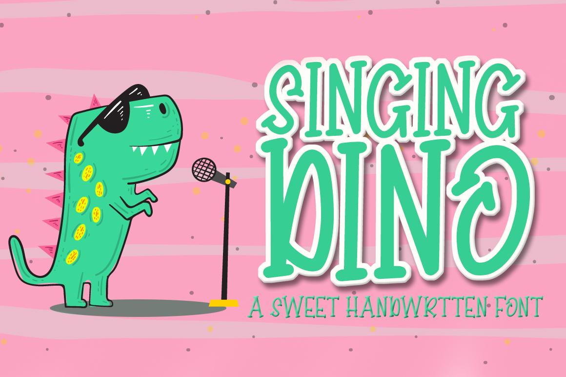 Singing Dino Font