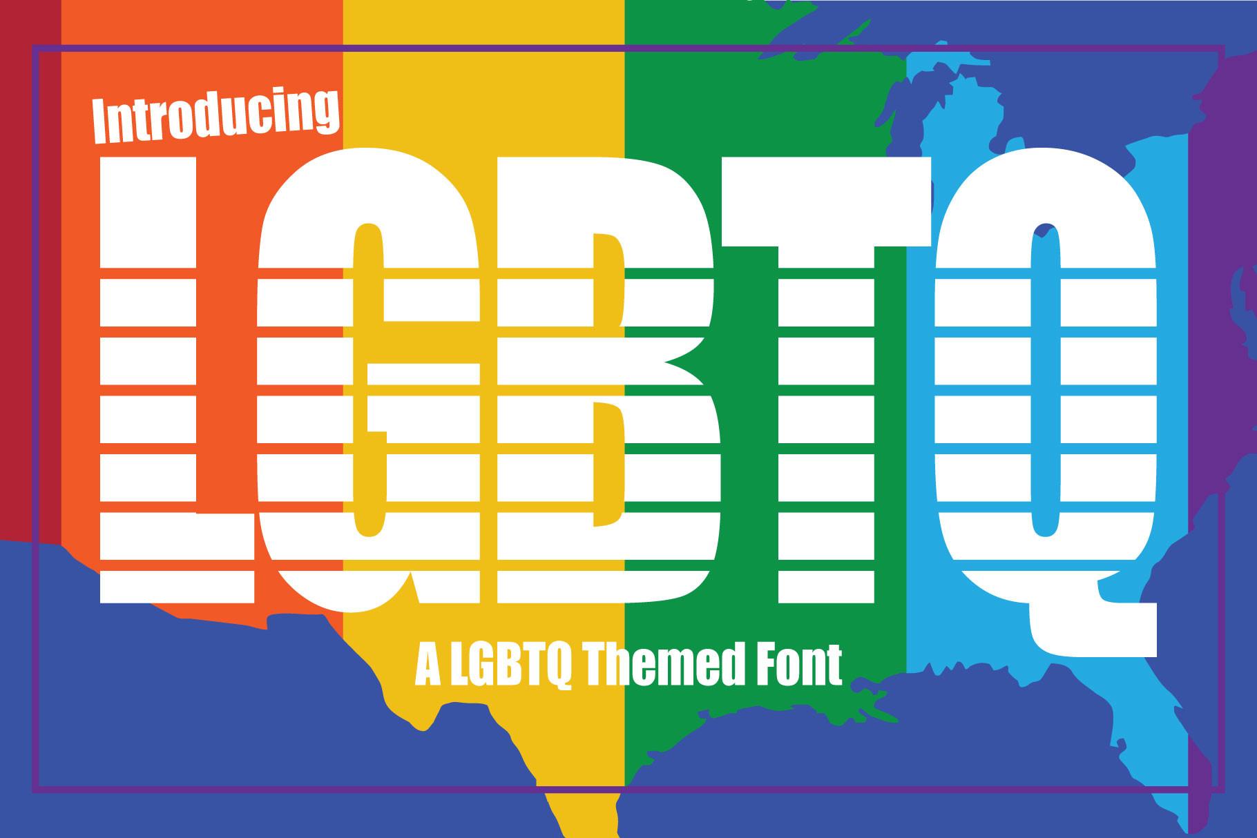 LGBTQ Font