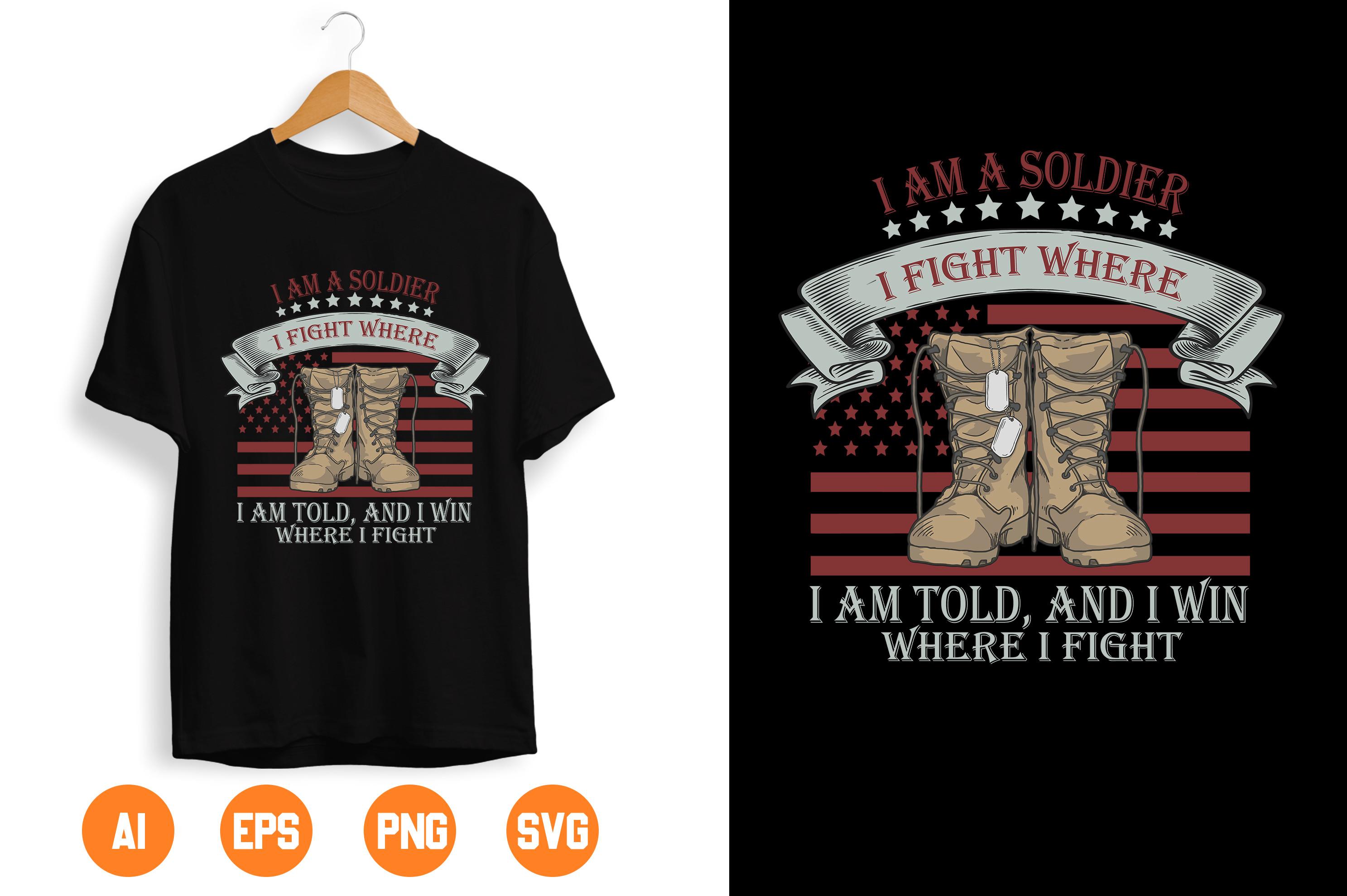 USA Army T-shirt Design 82