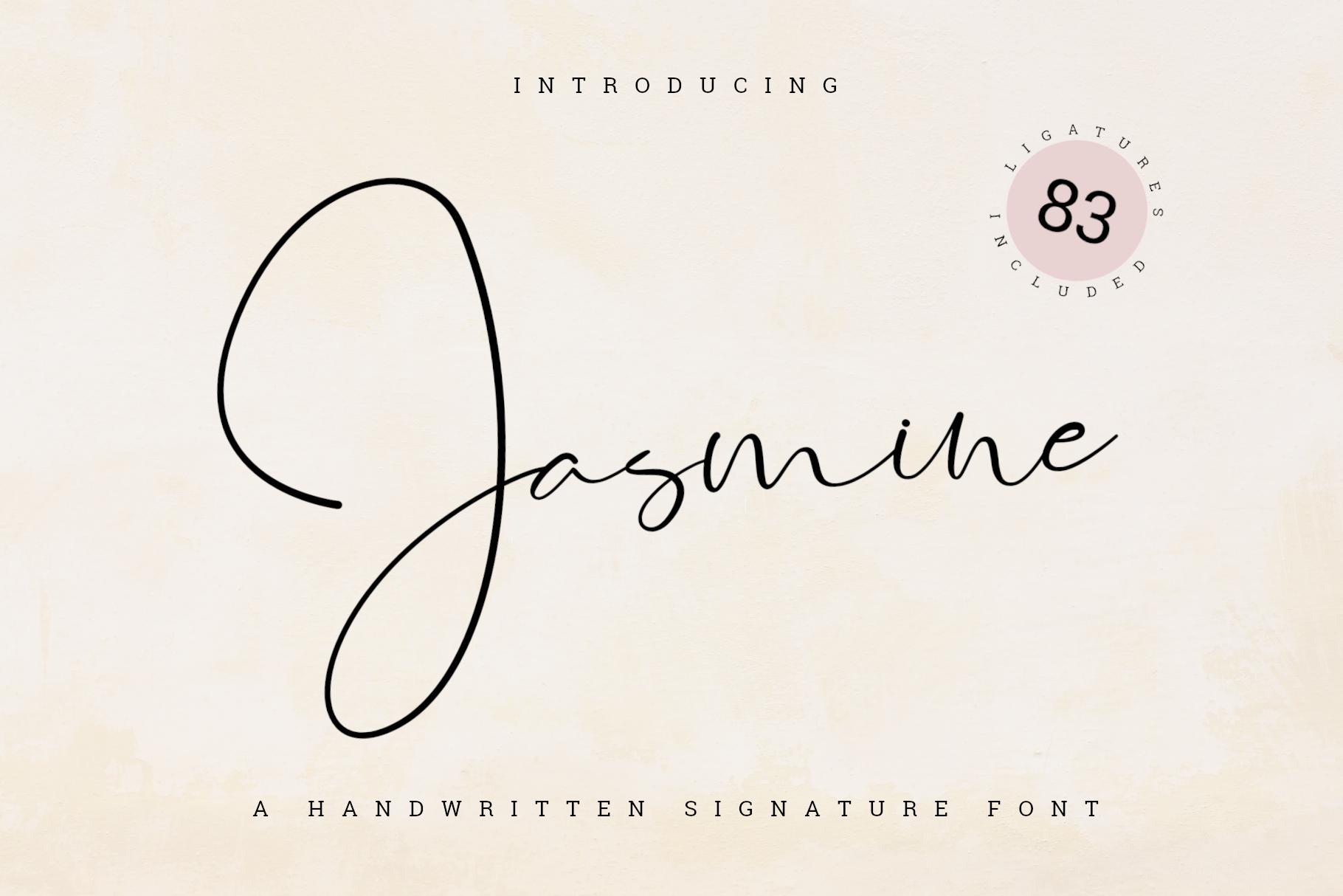 Jasmine Font