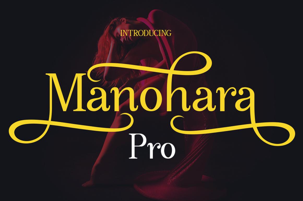 Manohara Pro Font