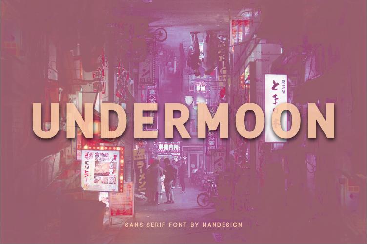 Undermoon Font