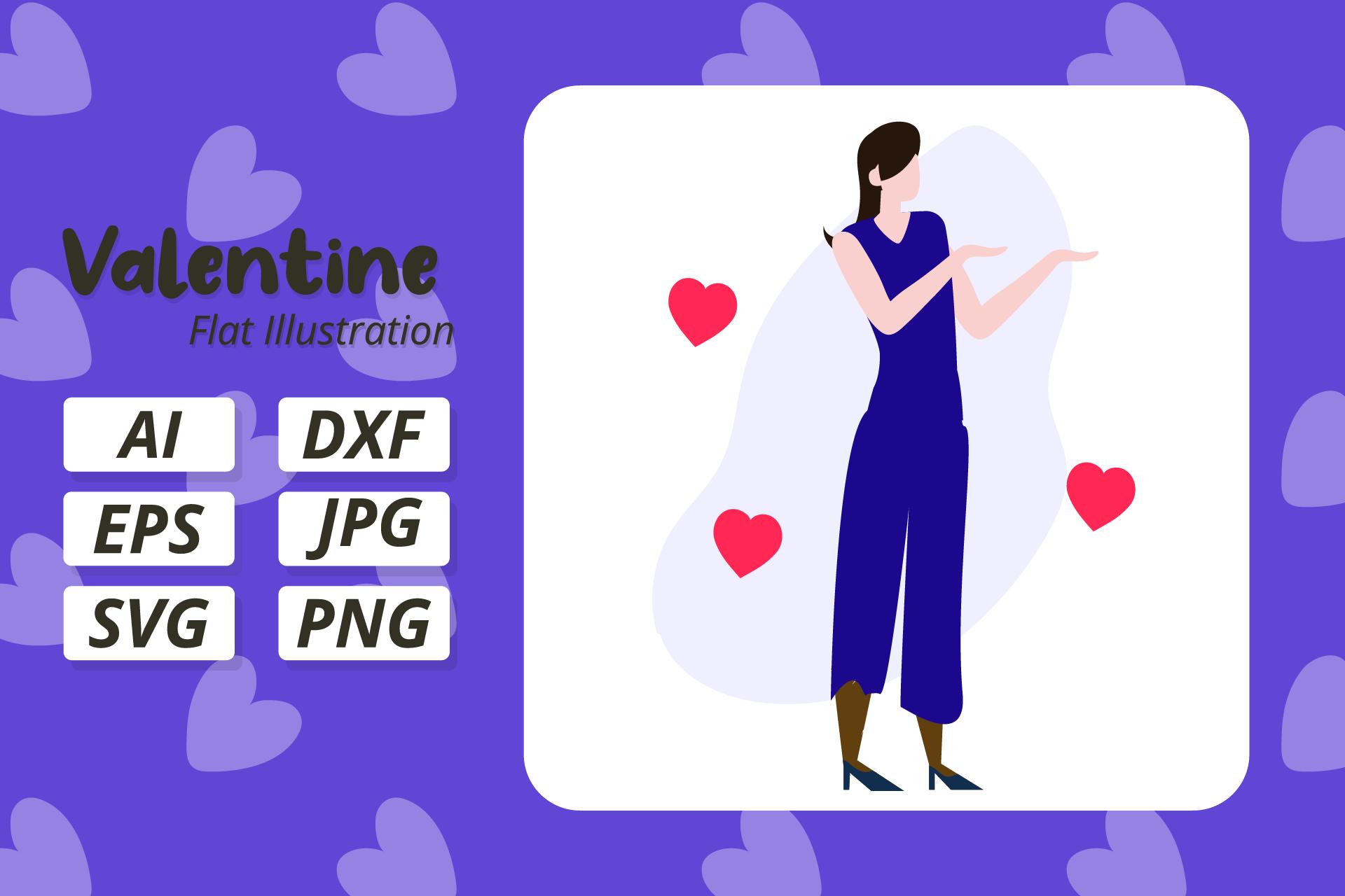 Valentine Girl Person