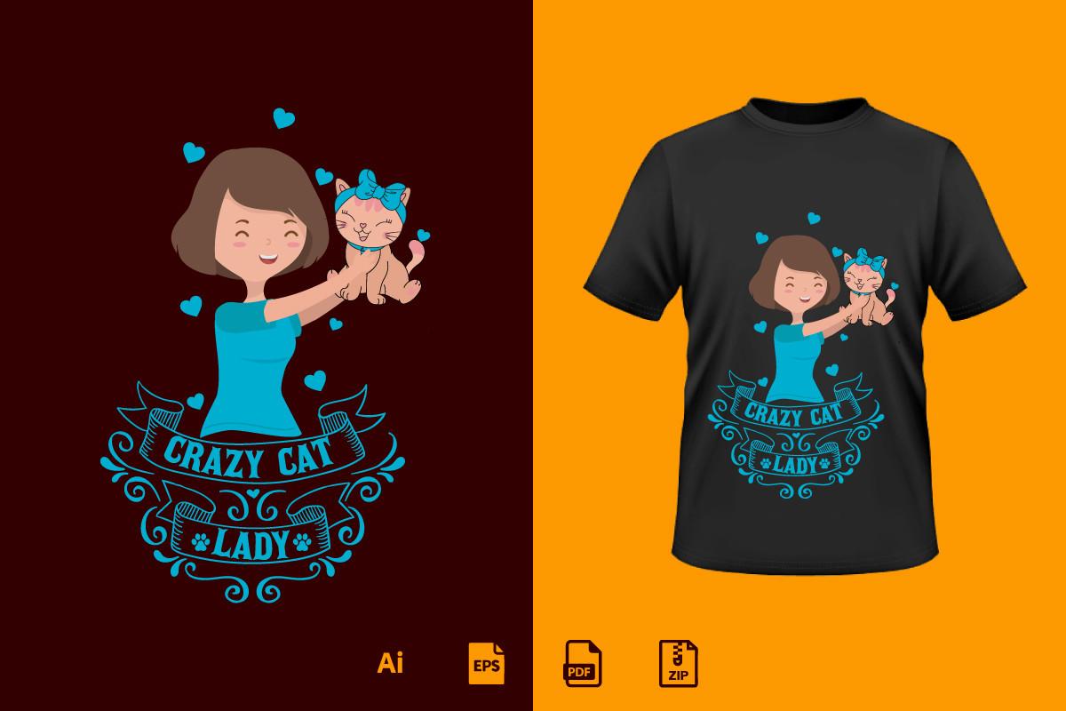 Cat Tshirt Design 13