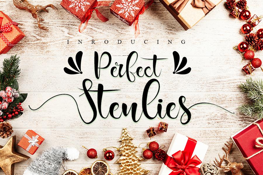 Perfect Stenlies Font
