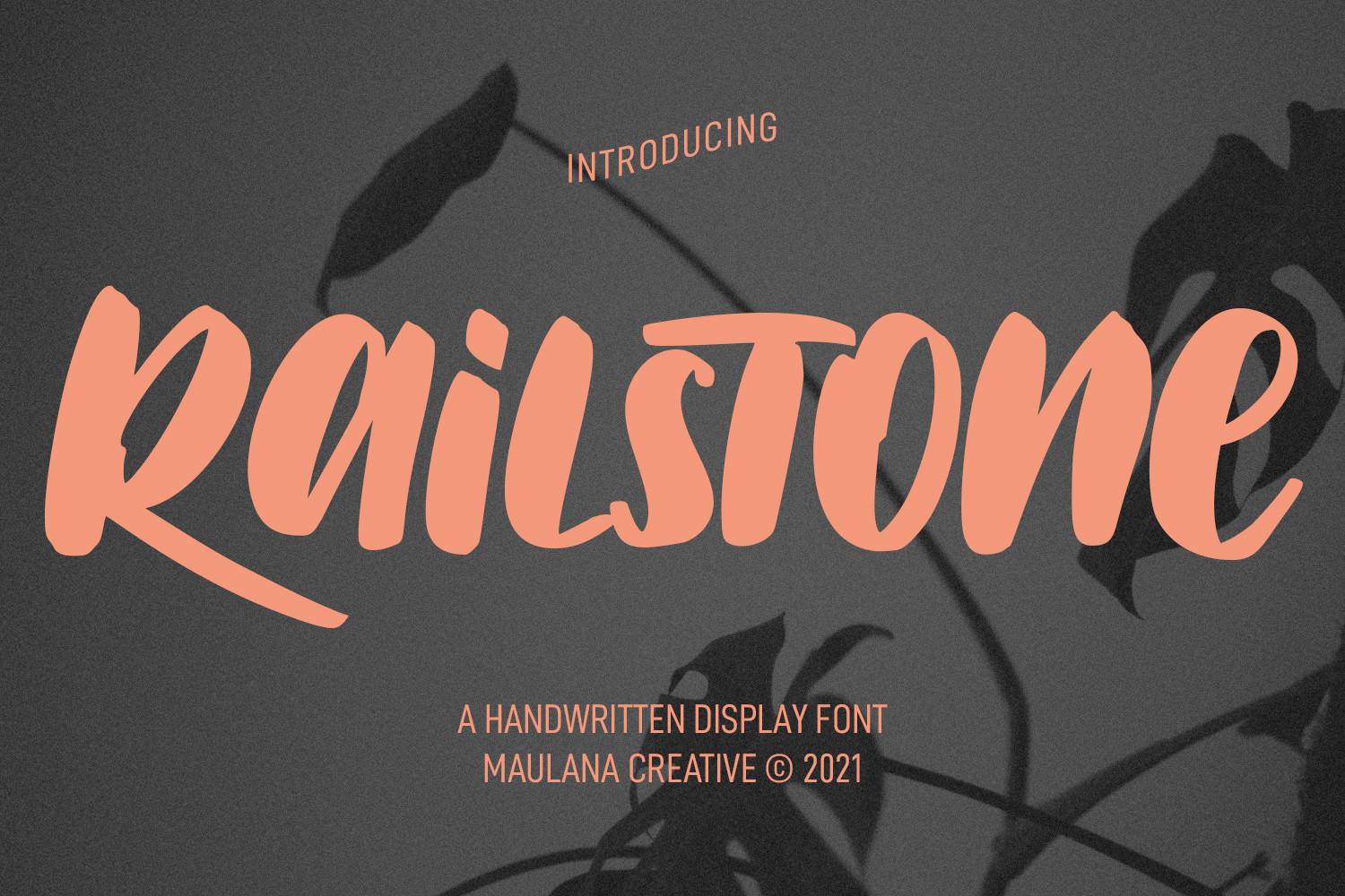 Railstone Font