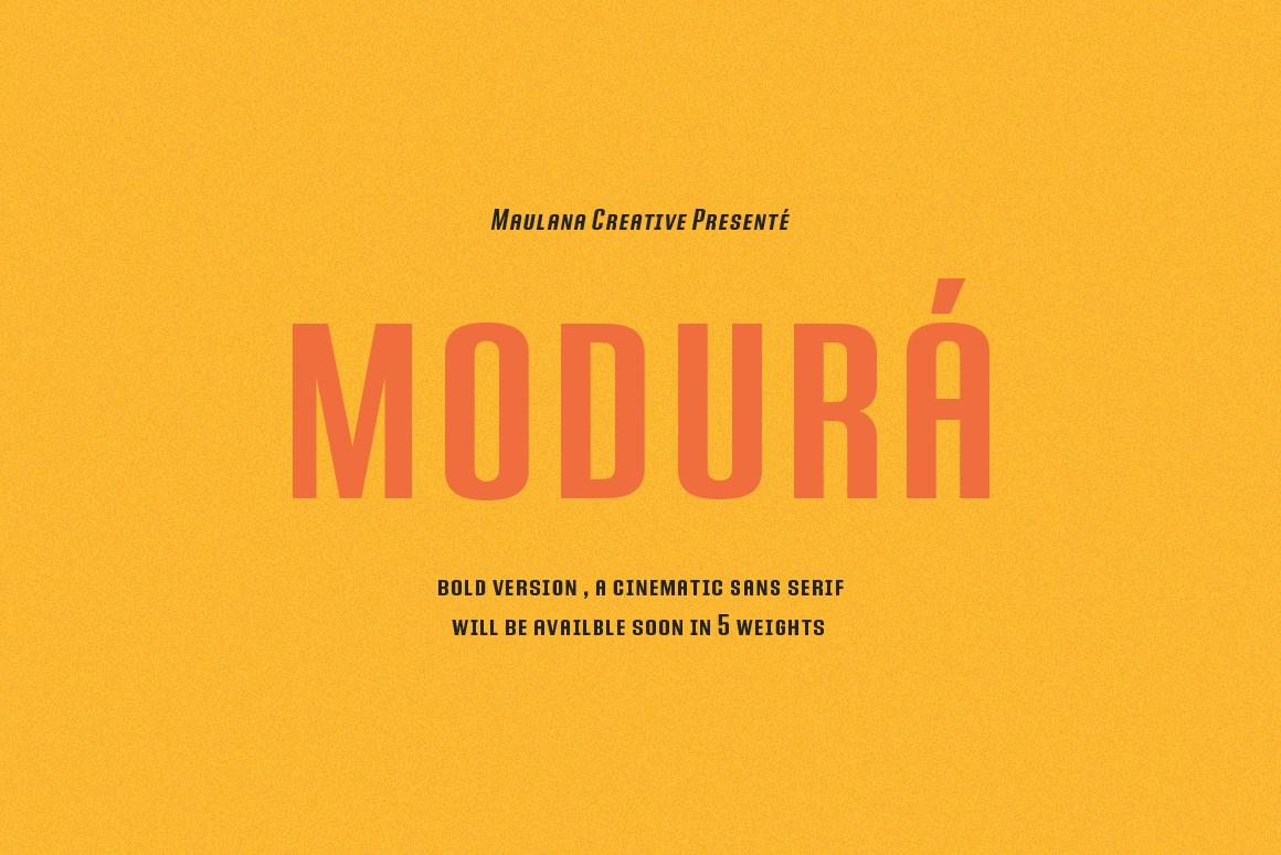 Modura Font