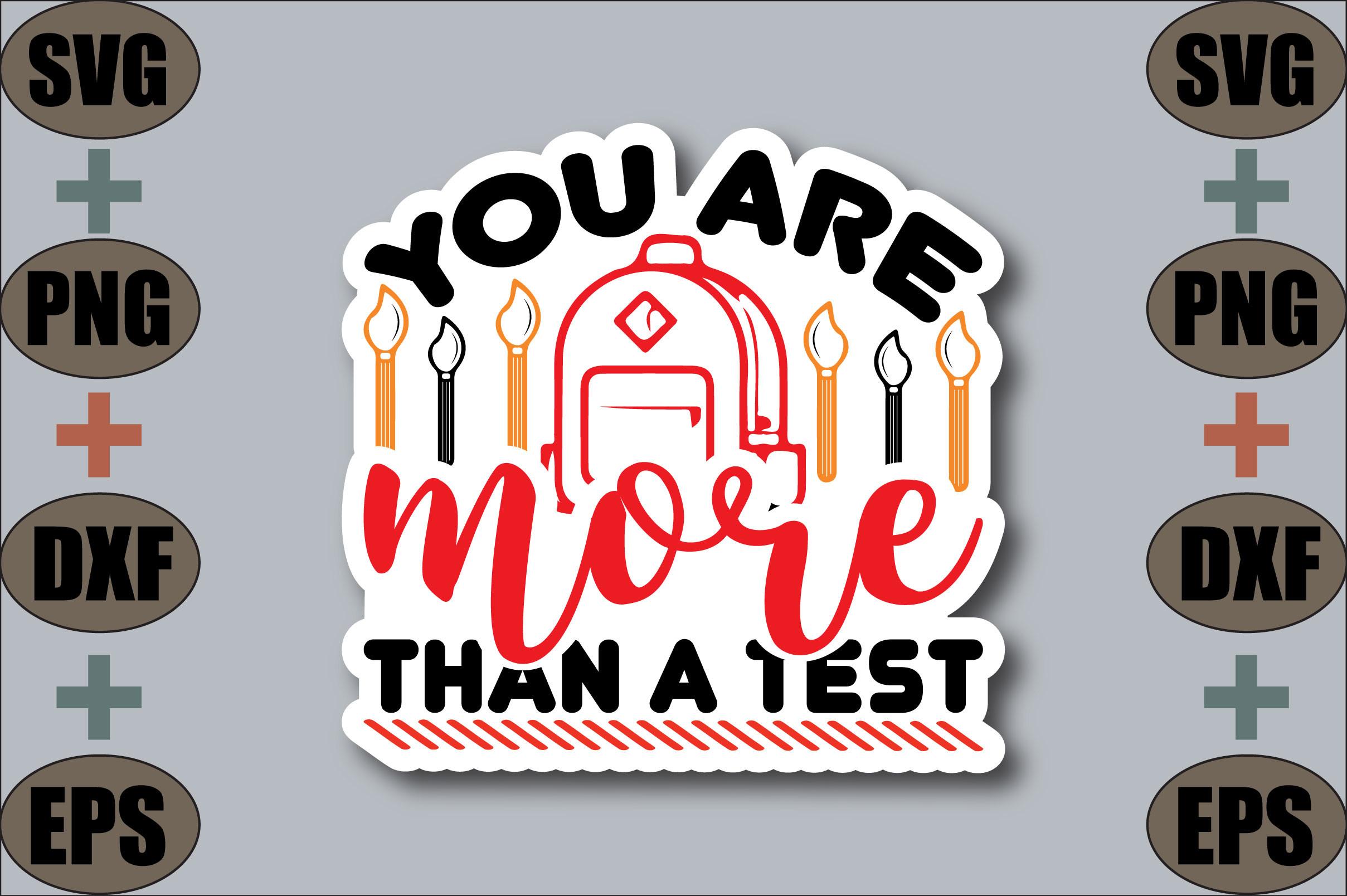 You Are More Than a Test