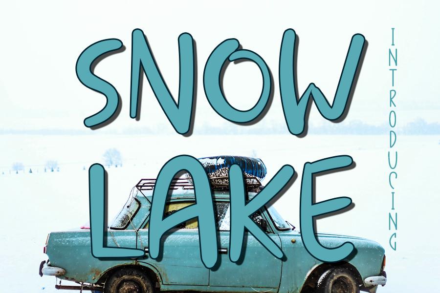 Snow Lake Font