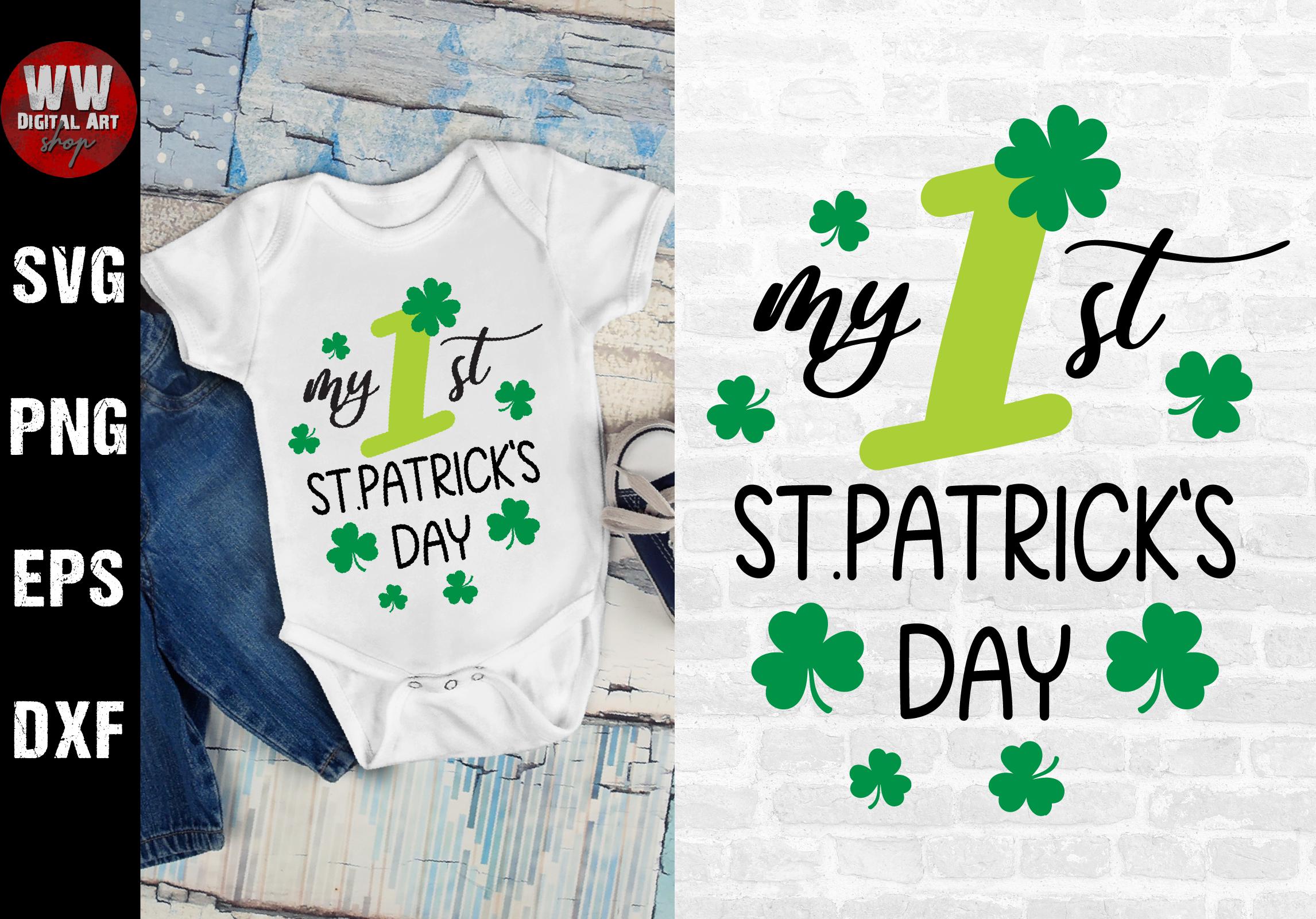 My First St.Patrick's Day - 1st Birthday