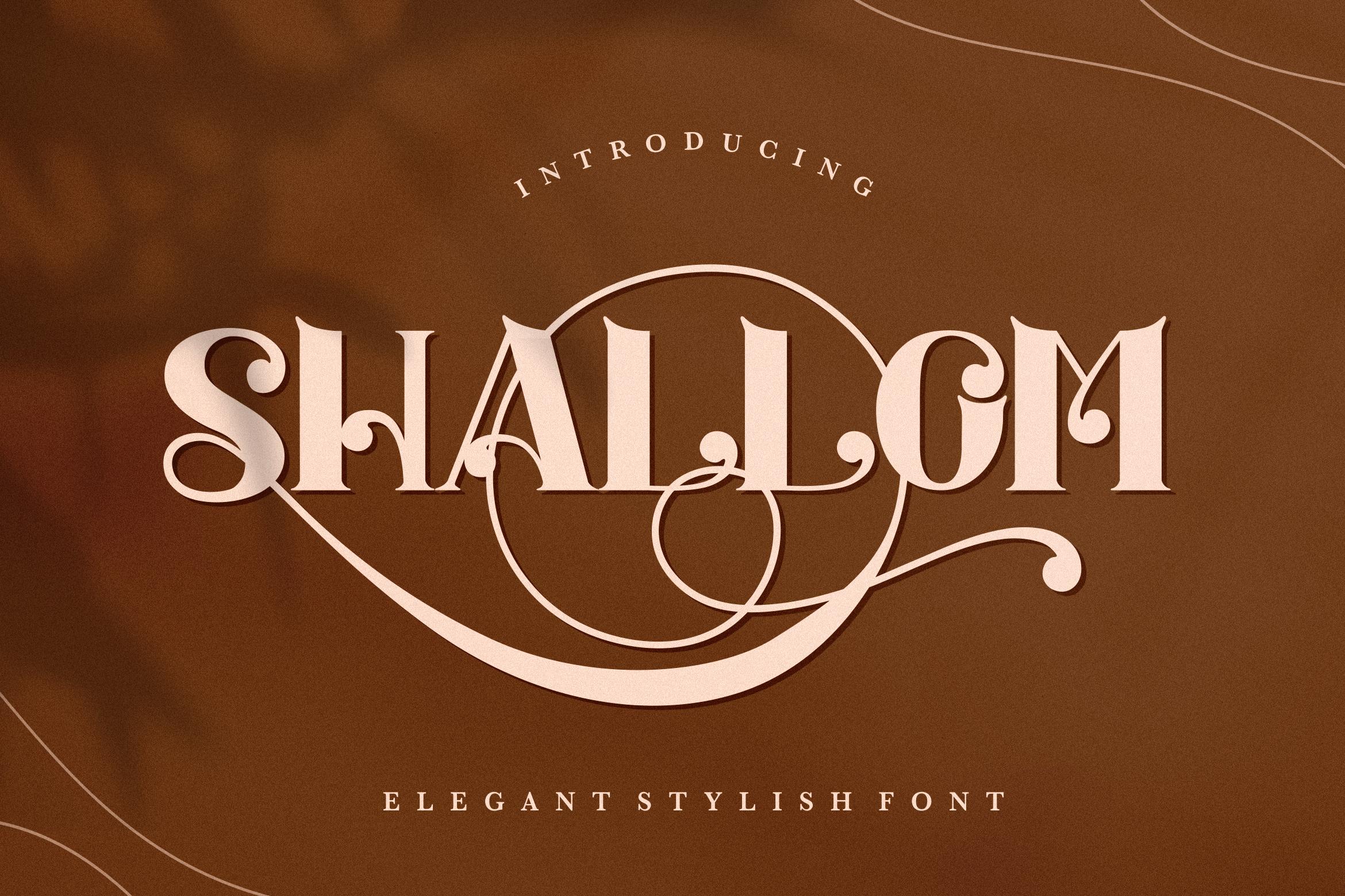 Shallom Font