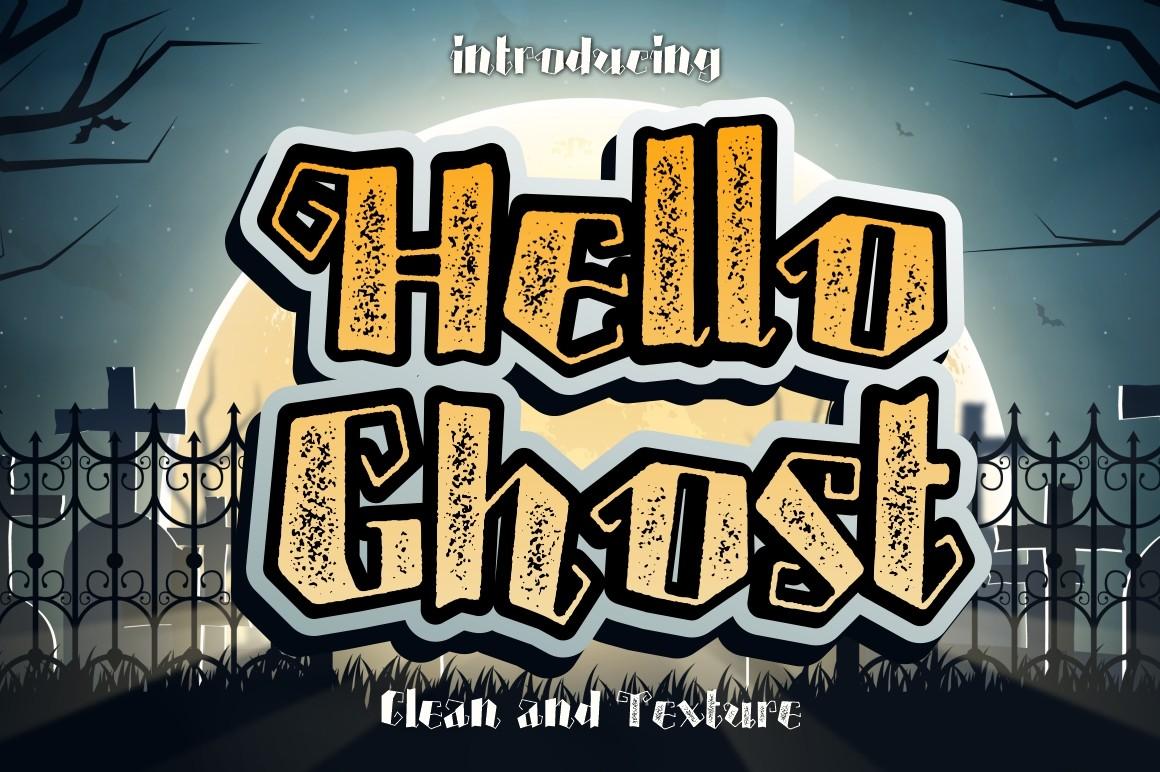 Hello Ghost Font