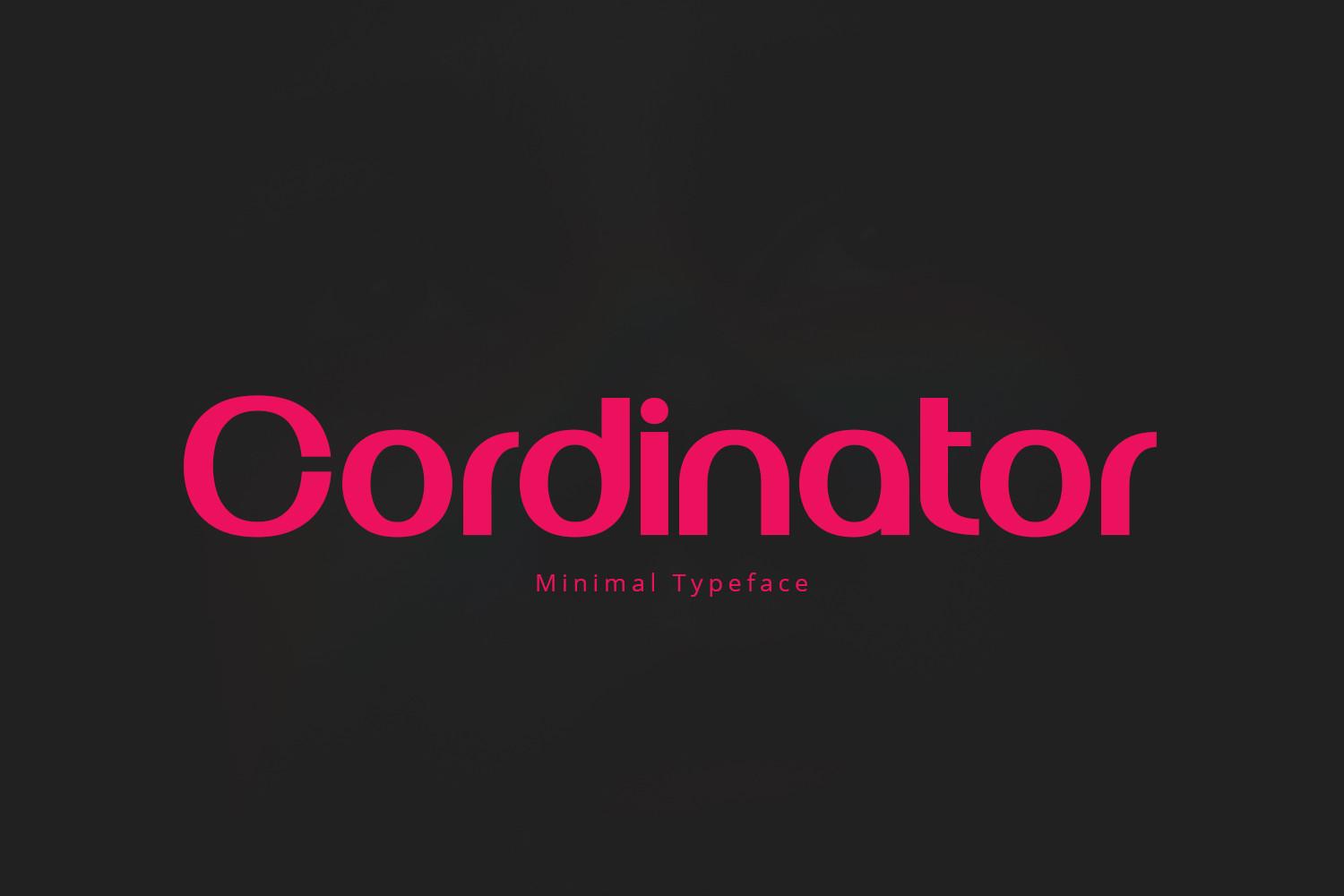 Cordinator Font