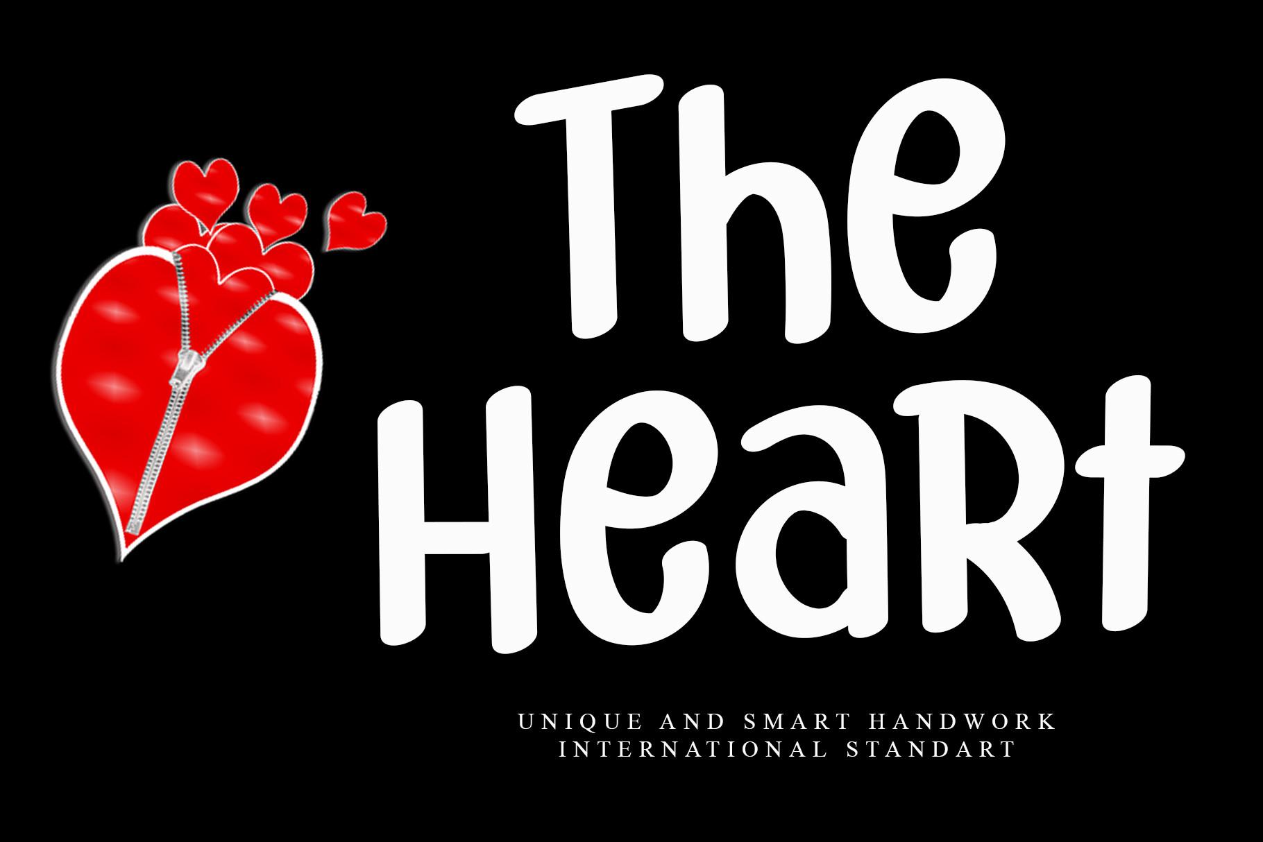 The Heart Font