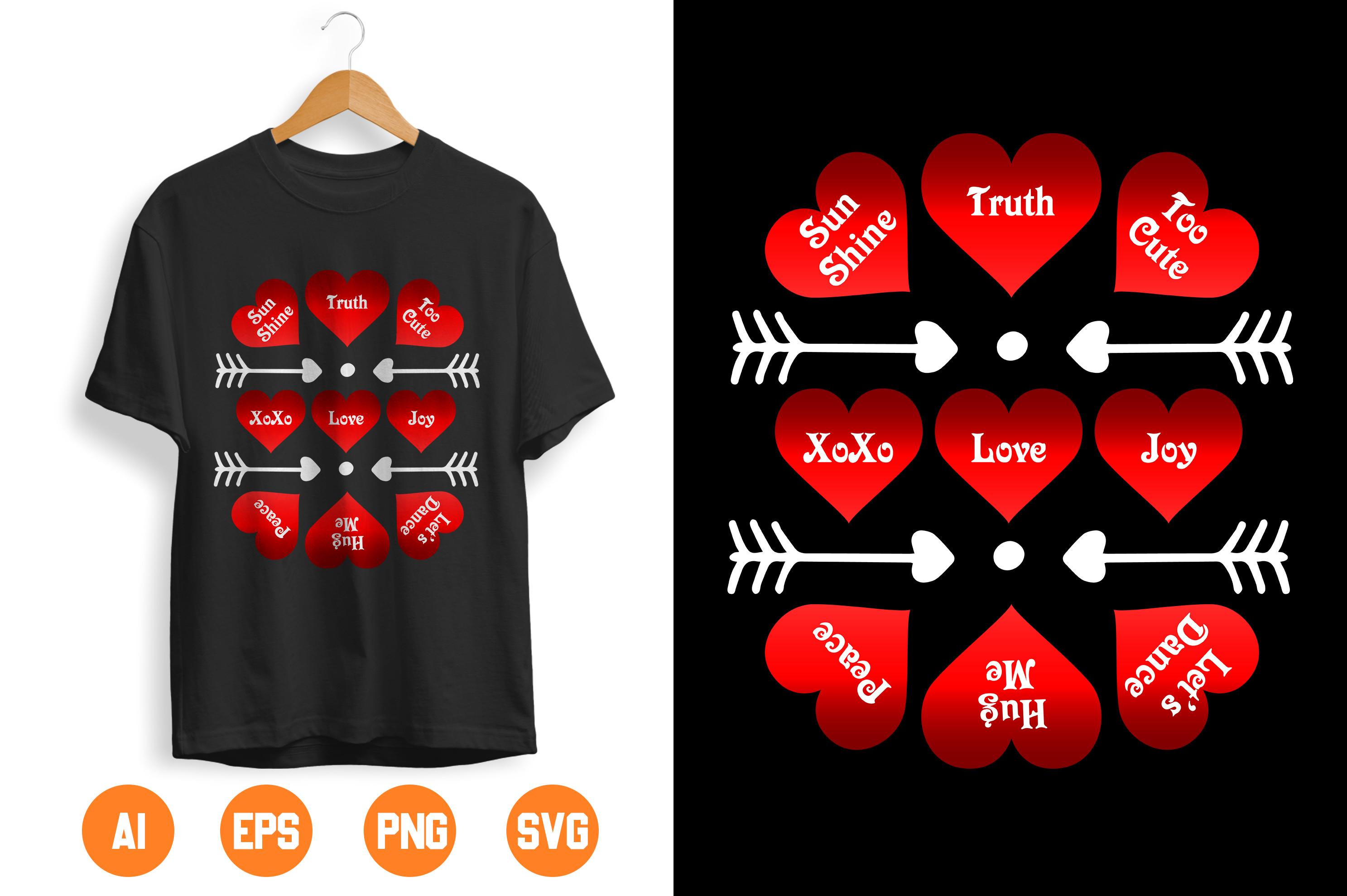Valentines Day T-shirt Design 19
