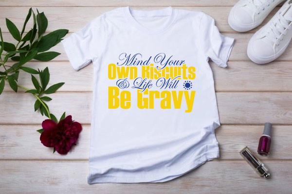 Farm House SVG Design, Mind Your Own Bis