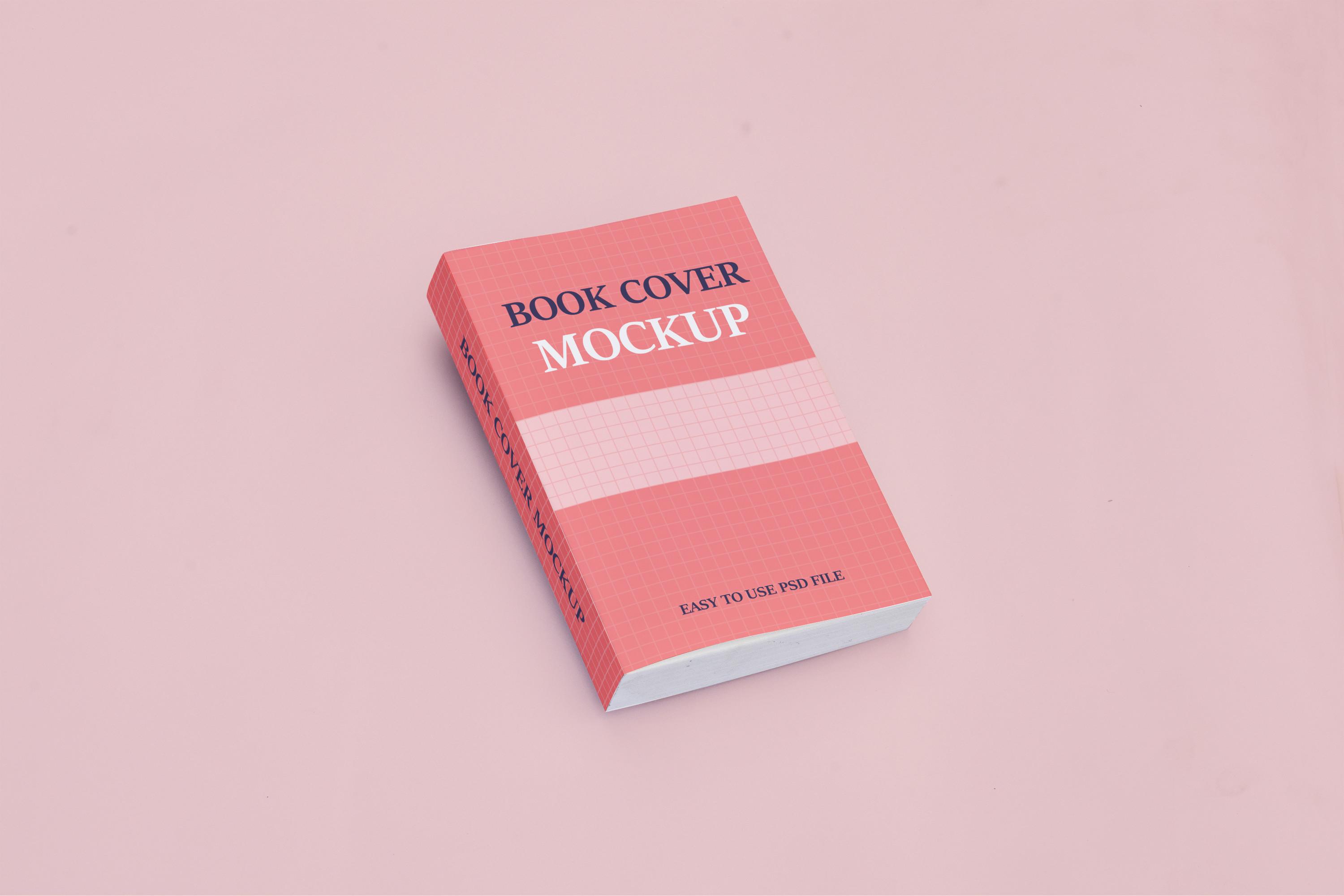 Book Cover Mockup Template-4
