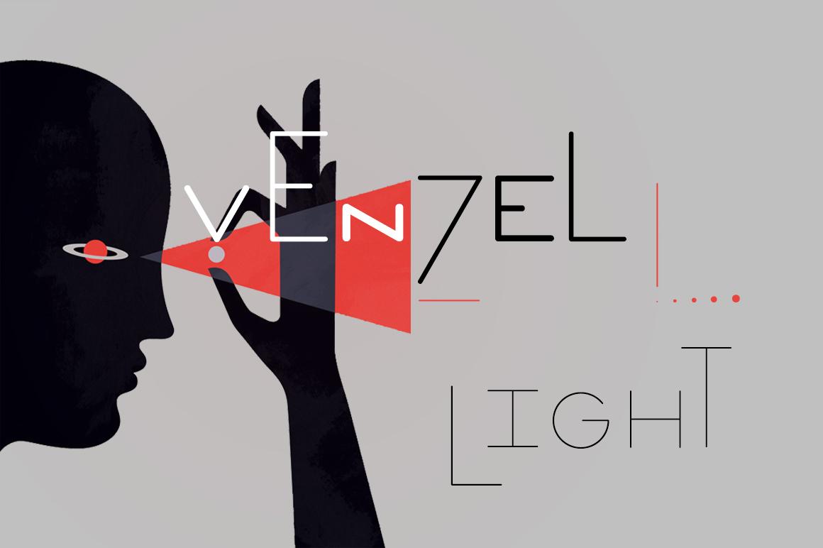 Venzel Light Font