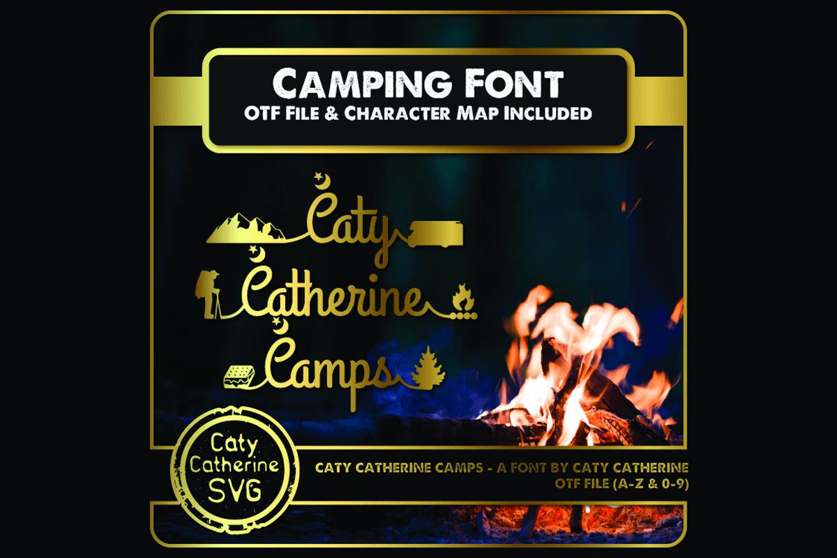 Caty Catherine Camping Font
