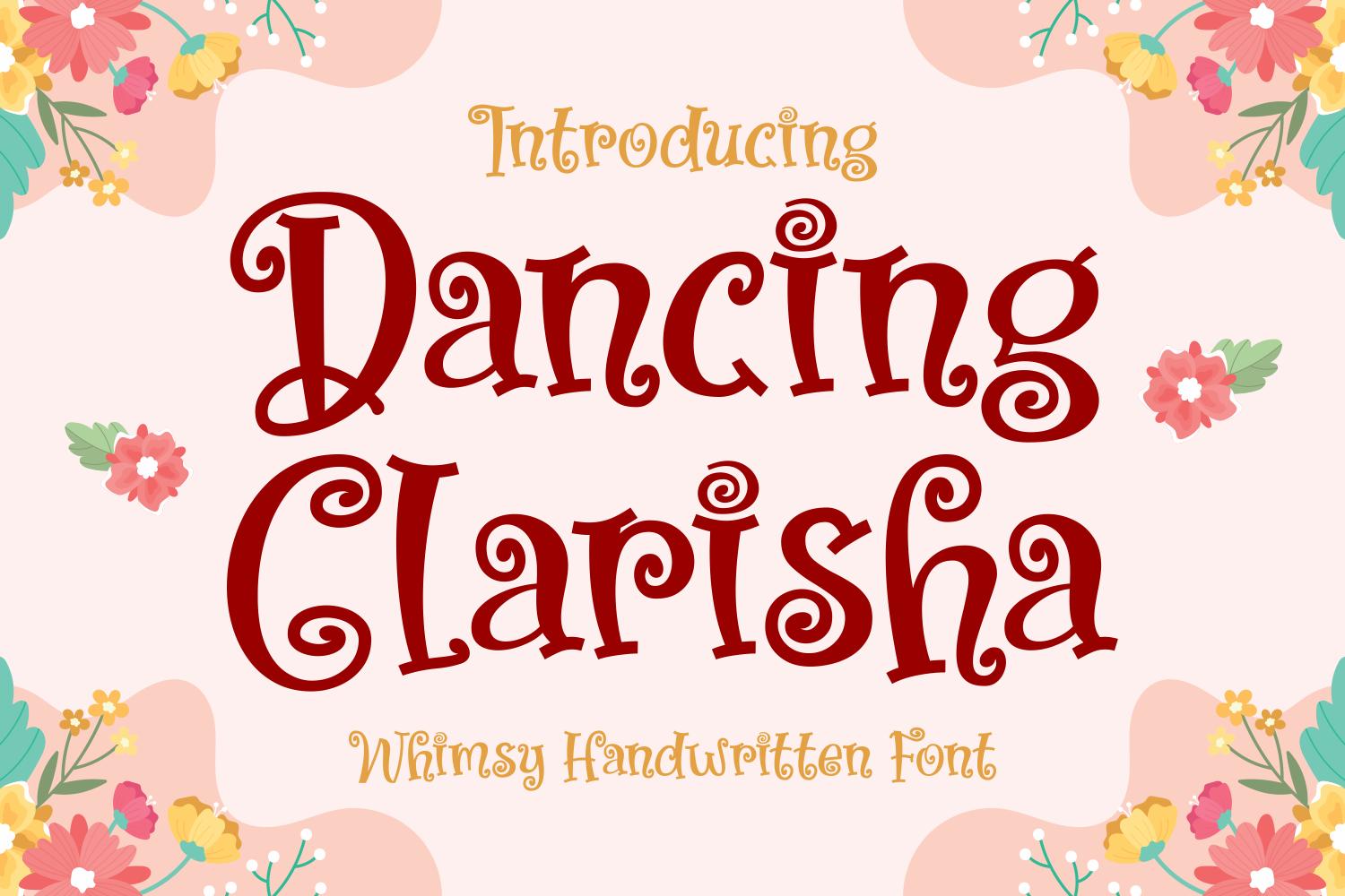 Dancing Clarisha Font