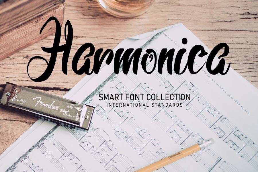 Harmonica Font