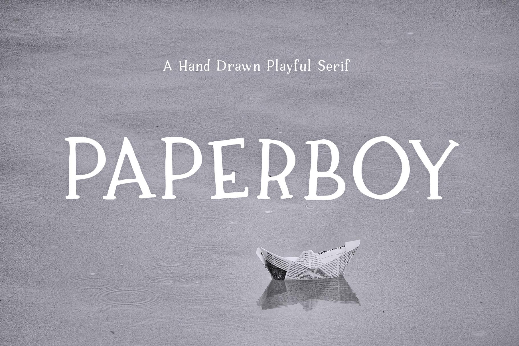 Paperboy Font