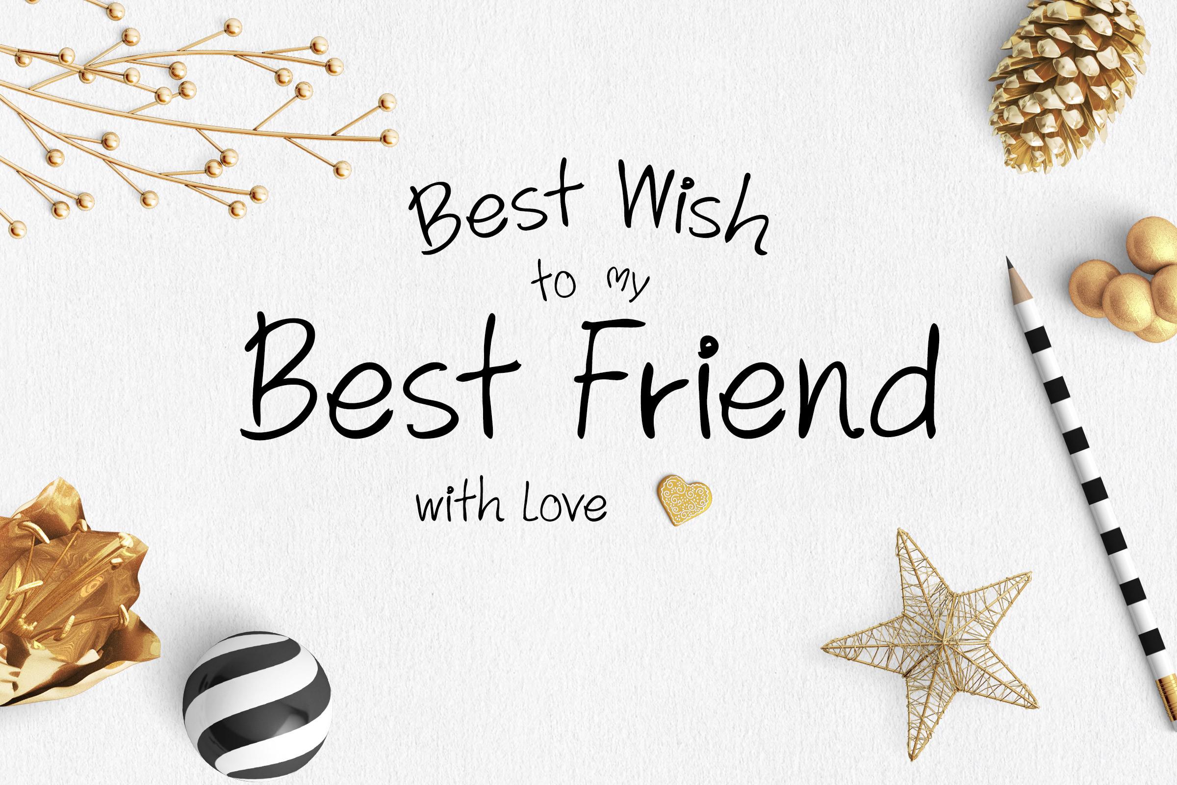 Best Friend Font