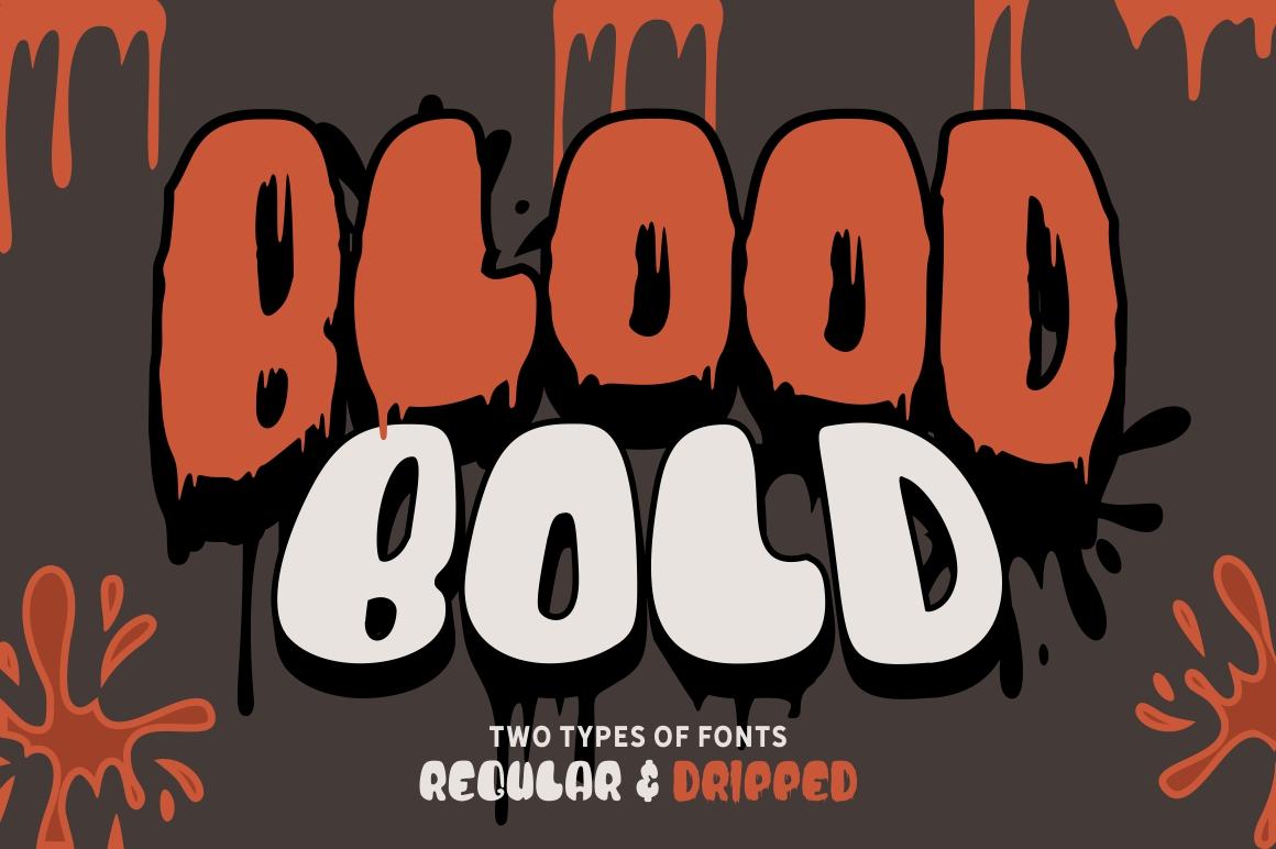 Blood Bold Font
