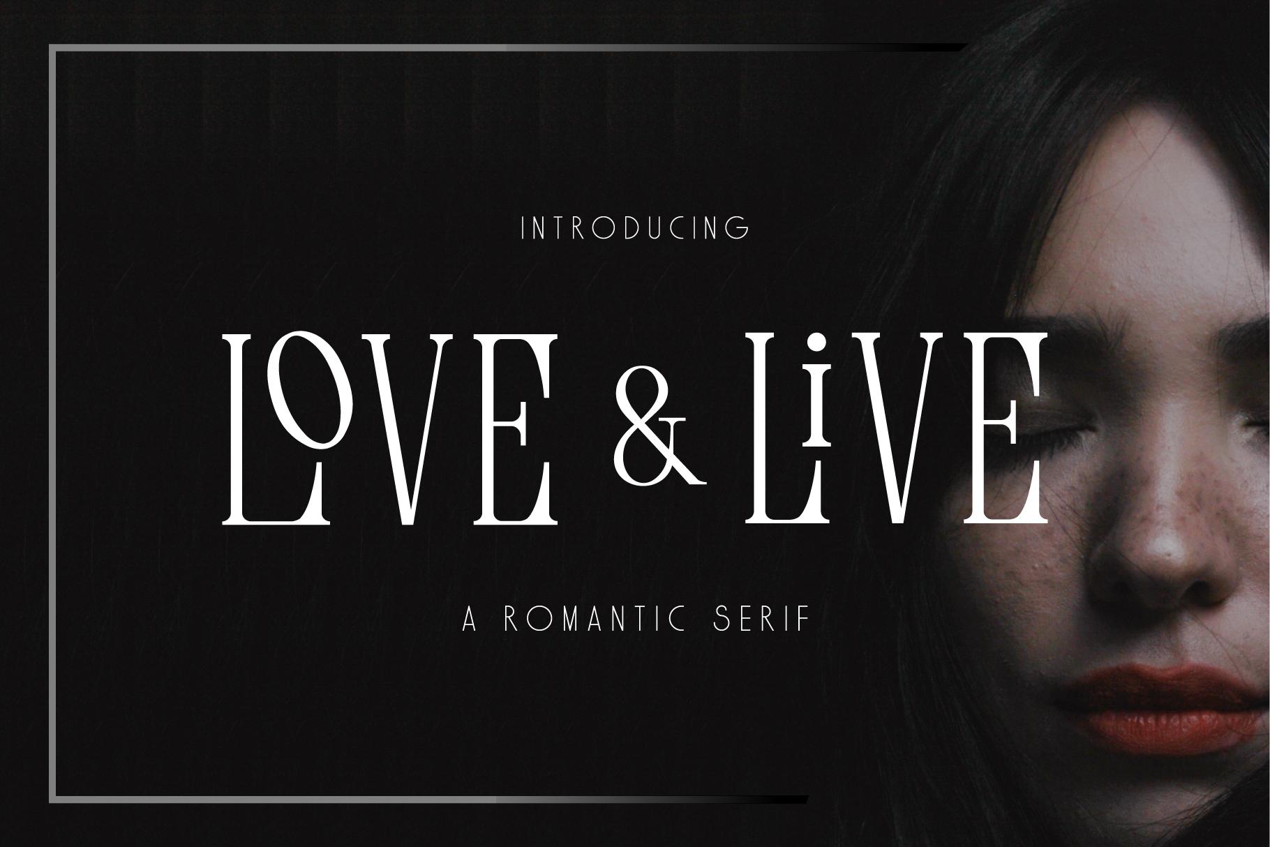 Love & Live Font