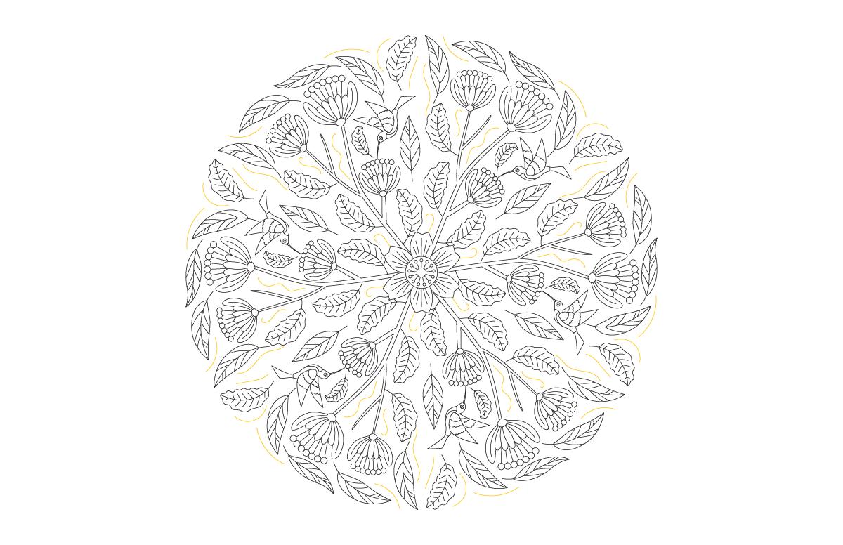 Jungle Coloring Page