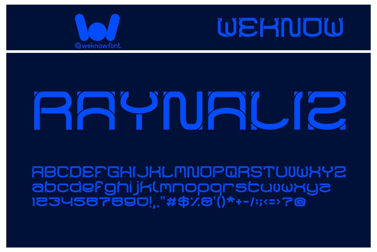 Raynaliz Font